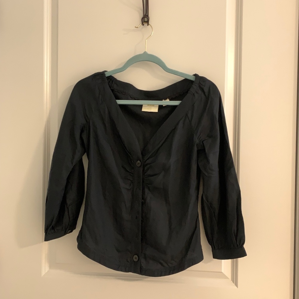 Marve by Anthropologie Long Sleeve Shirt